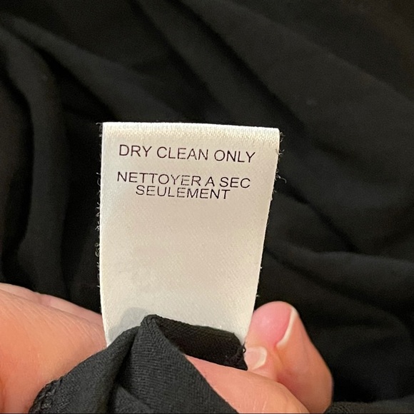 Nanette Lepore Rhythm and Blue Top Black Silk Neck L - Picture 6 of 13